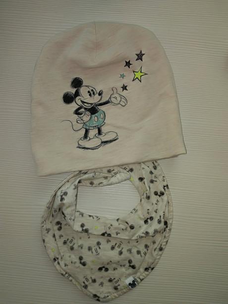 Čiapočka + šatka, h&m,74