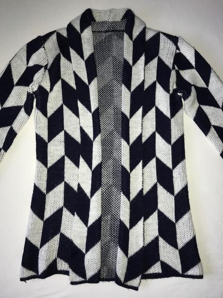 Vzorovany kardigan (made in italy) vel s-m, 36