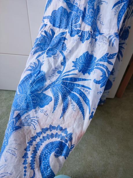 Maxi šaty bavlnené, h&m,36