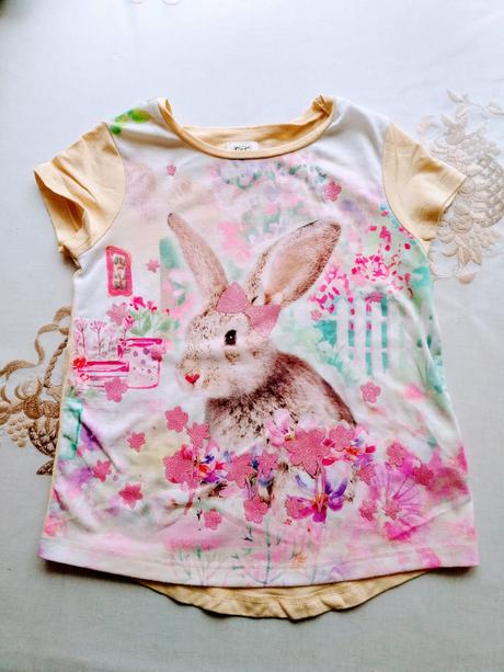 Tričko so zajkom, f&f,98