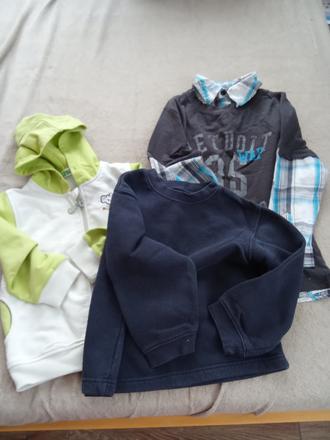 Mikiny, tricko, 104–116