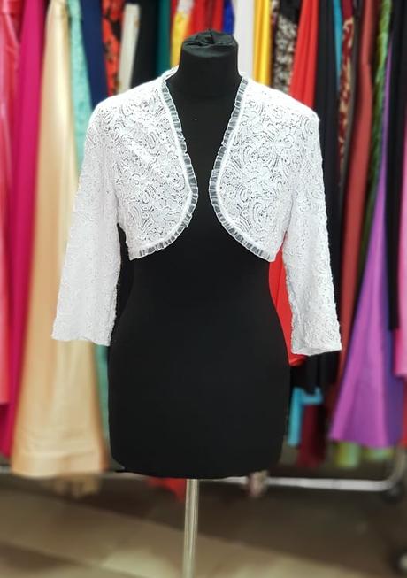 Čipkovaný kabatik veľ. l/xl, l / xl