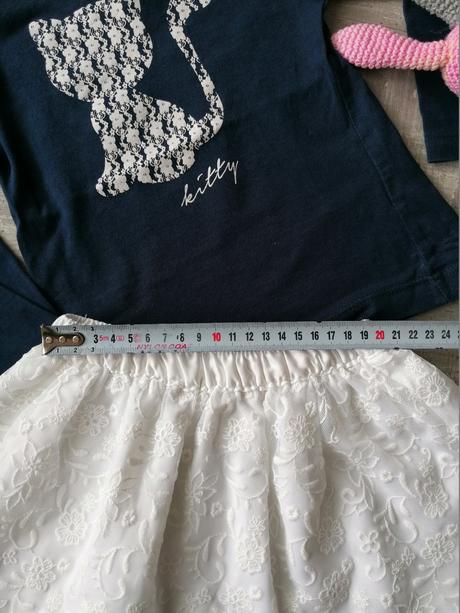 Krásna čipkovaná suknička, pepco,74