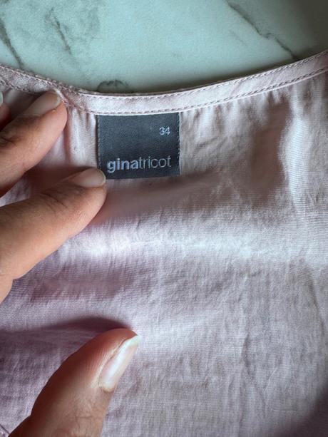 Krásny elegantný top z viskoza s gina tricot, gina,s