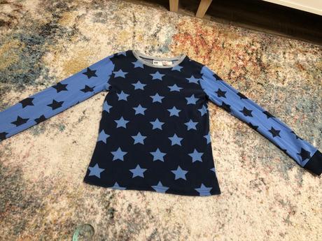 Vrchna cast pyzama, h&m,134