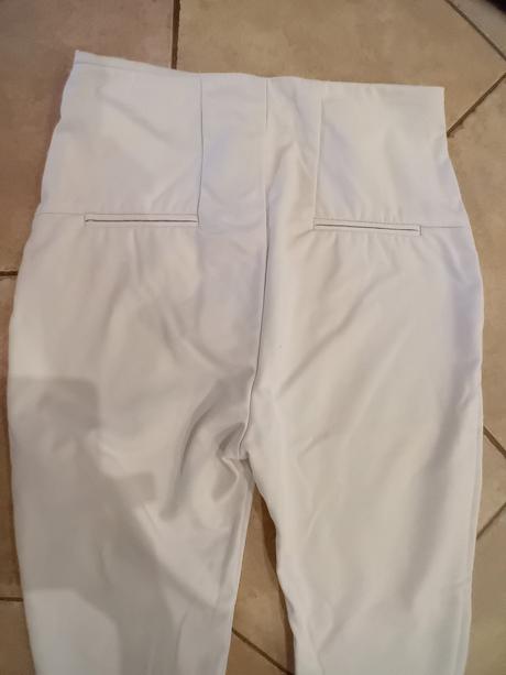 Biele nohavice mango, mango,s