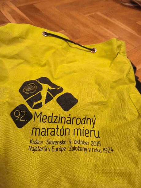 Ruksak medzinárodný maratón mieru 2015, 
