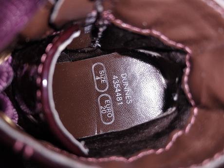 Topánky lakované pre dievča veľkosť 20, 20