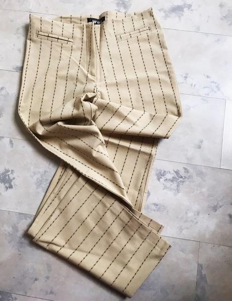 Štýlové široké nohavice, l