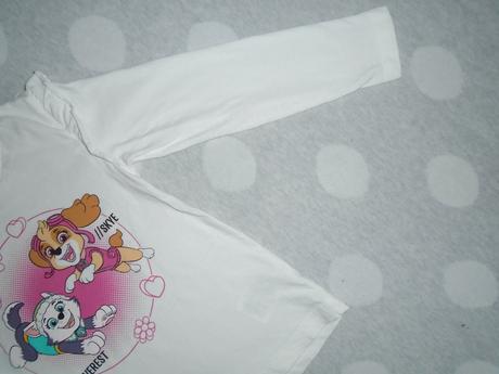 Tričko paw patrol na 4 až 6 rokov, nickelodeon,110