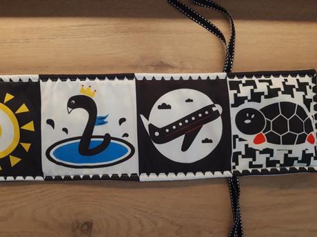 Kontrastné leporelo, pískacie, 