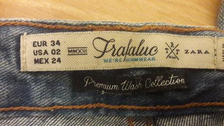 Džínsy, zara,24