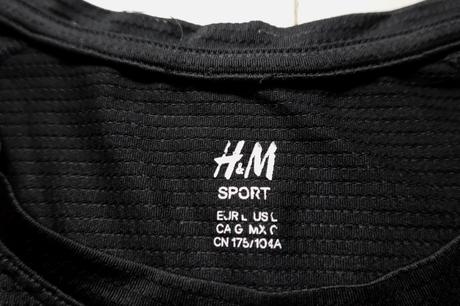 Tričko h&m sport, h&m,l