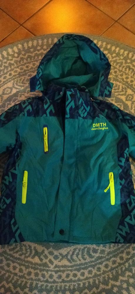 Zimná chlapc bunda 2v1 , nová 9-10 r, 134