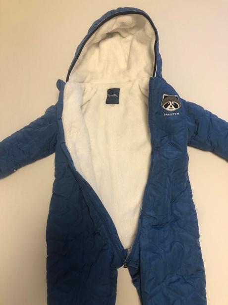 Prechodný/zimný overal sanetta veľkosť 80, sanetta,86