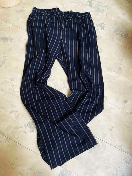 Pyžamové nohavice m/l, h&m,l