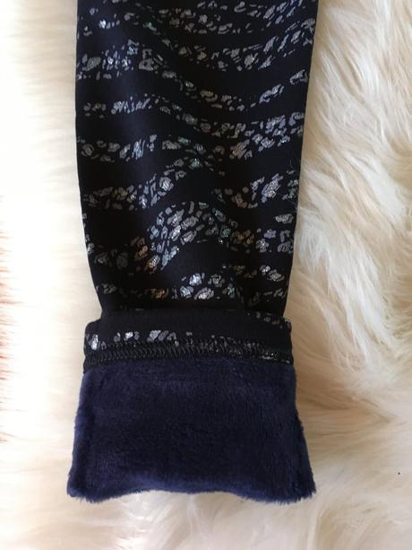 Dievčenské zateplené legíny - 2 farby., kugo,128 / 134 / 140 / 146