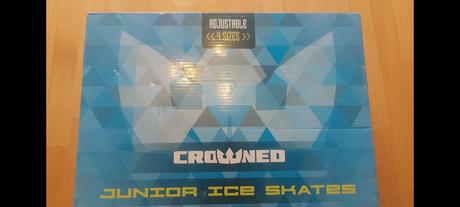Dievčenské nastaviteľné korčule na ľad 33-36, crowned,36