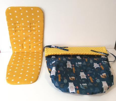 Podložka do kočíka - rôzne druhy, 