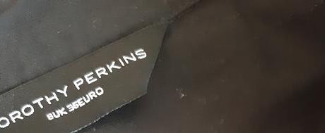 Dorothy perkins čierna bavlnená blúzka, dorothy perkins,s