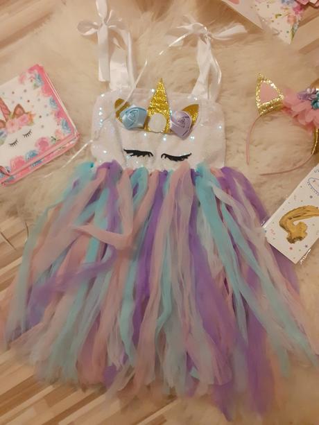 Siatky na oslavu unicorn plus doplnky 4-5 rokov, 104–116