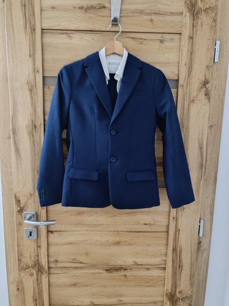 Chlapčenský oblek + košeľa, 158