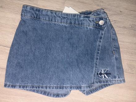 Sukňa calvin klein kraťase v.128 s visačkou, calvin klein,128