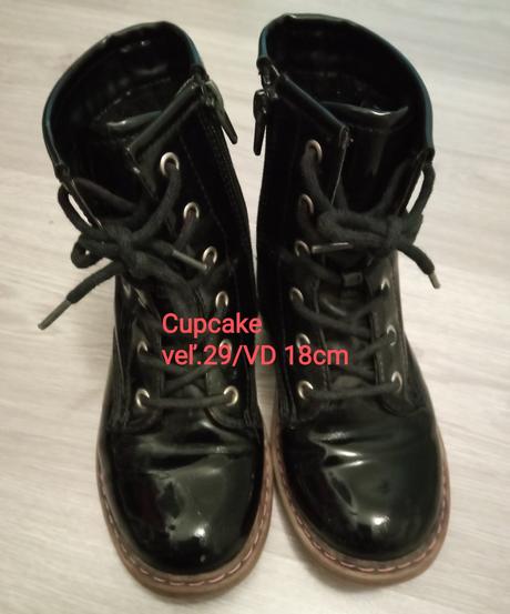 Prechodné topánky, cupcake,29