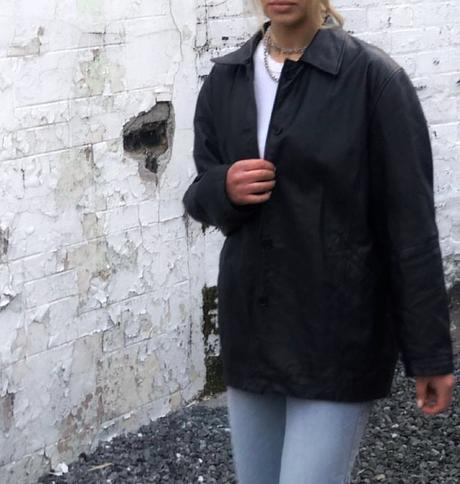 Vintage oversized kozene sako, xxl