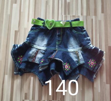 Rifľova suknička 140, 140