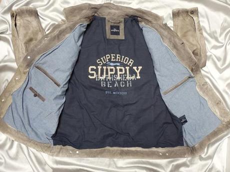 Luxusná kožená bunda, xxl