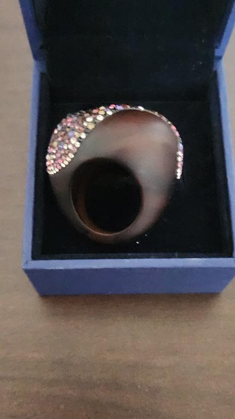 Extravagantný prsteň swarovski (veľ. 55), swarovski