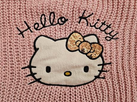 Hrubší sveter hello kitty h&m 98/104, h&m,98