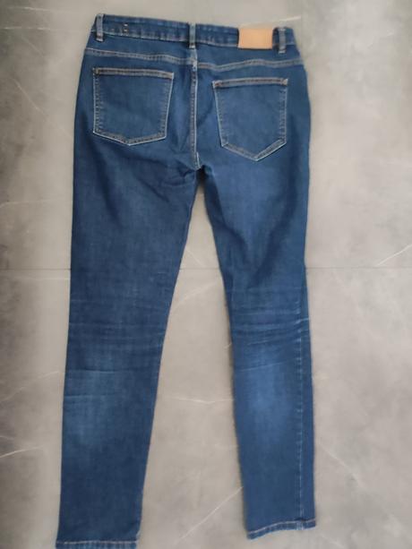 Pánske strečové rifle, denim,m