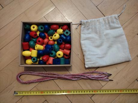 Drevene gorale na navliekanie, 