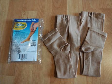 Kompresné ponožky so zipsom, m