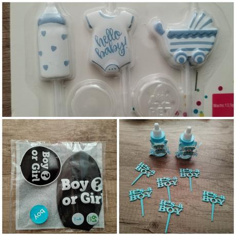 Sviečky, balony, zapichy, 