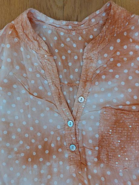 Lososová letná košeľa veľ.s, s