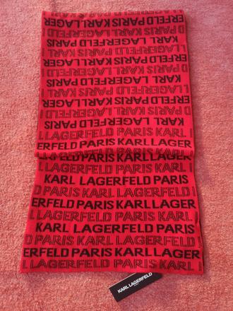 Karl lagerfeld dámsky zimný šál, 