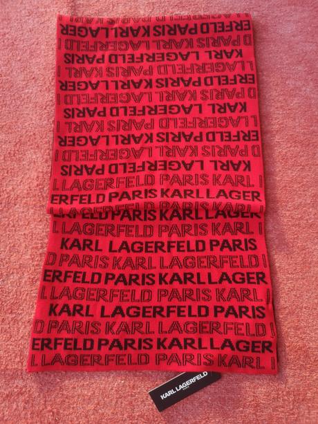 Karl lagerfeld dámsky zimný šál, 