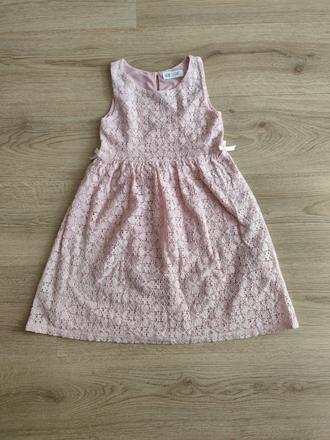Šaty čipkované, h&m,122