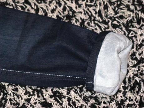 Nové zateplené podšité termo rifle, lupilu,116