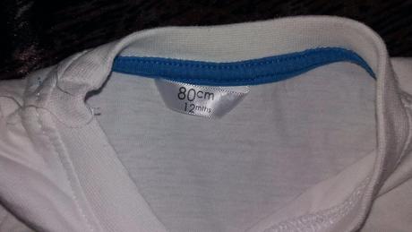 Tričko s nápisom, 80