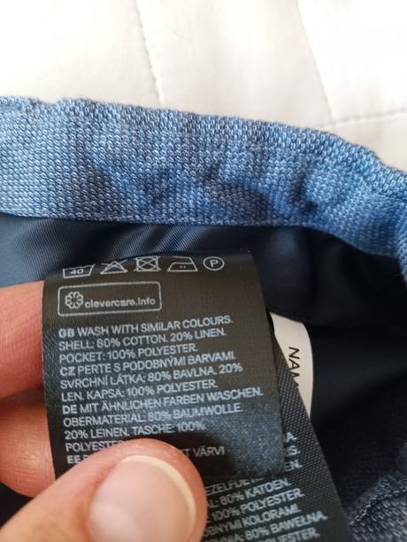Slávnostné nohavice 2ks, h&m,164