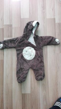 Teplý chlpatý overalček, cherokee,62