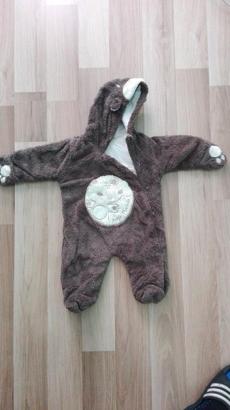 Teplý chlpatý overalček, cherokee,62