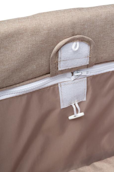 Caretero cestovná postieľka basic plus beige, šírka (cm): 60,dĺžka (cm): 120