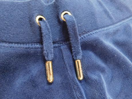 Zamatové tepláky juicy couture, s