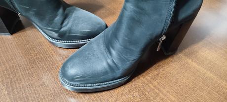 Čierne kotníkové čižmy, 36