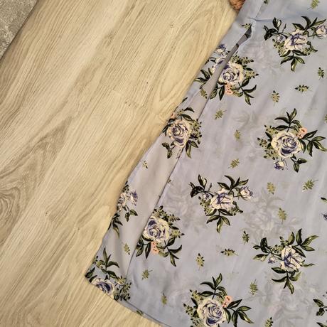 Xs/s dlhe modre saty, h&m,xs